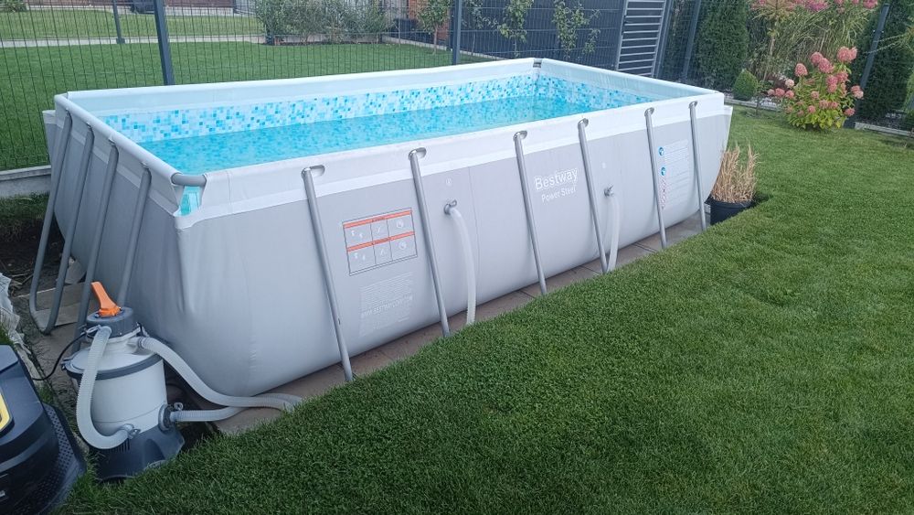 Basen bestway 2x4m pompa paliwa wysokość 86cm