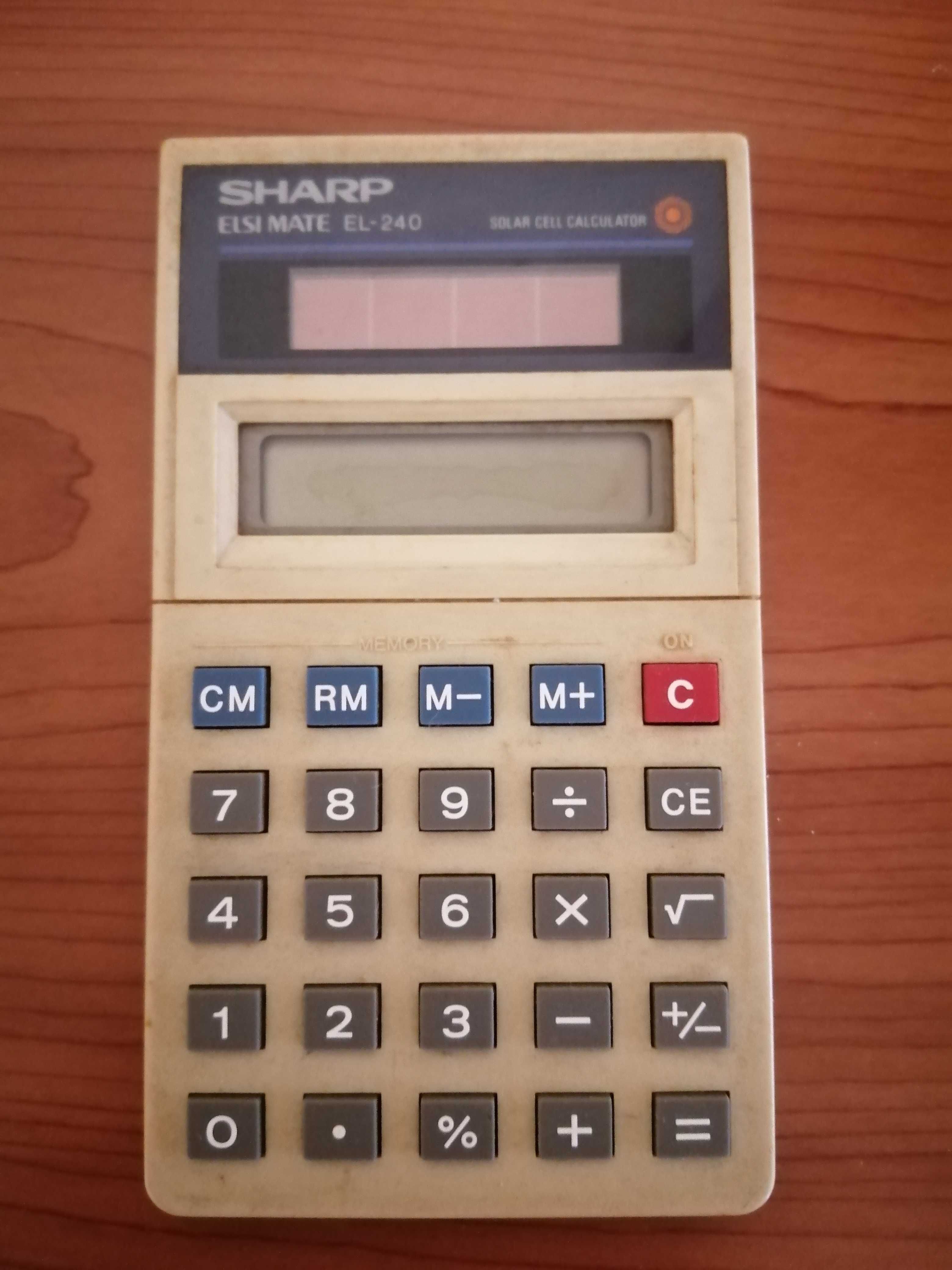 Máquina de calcular anos 80