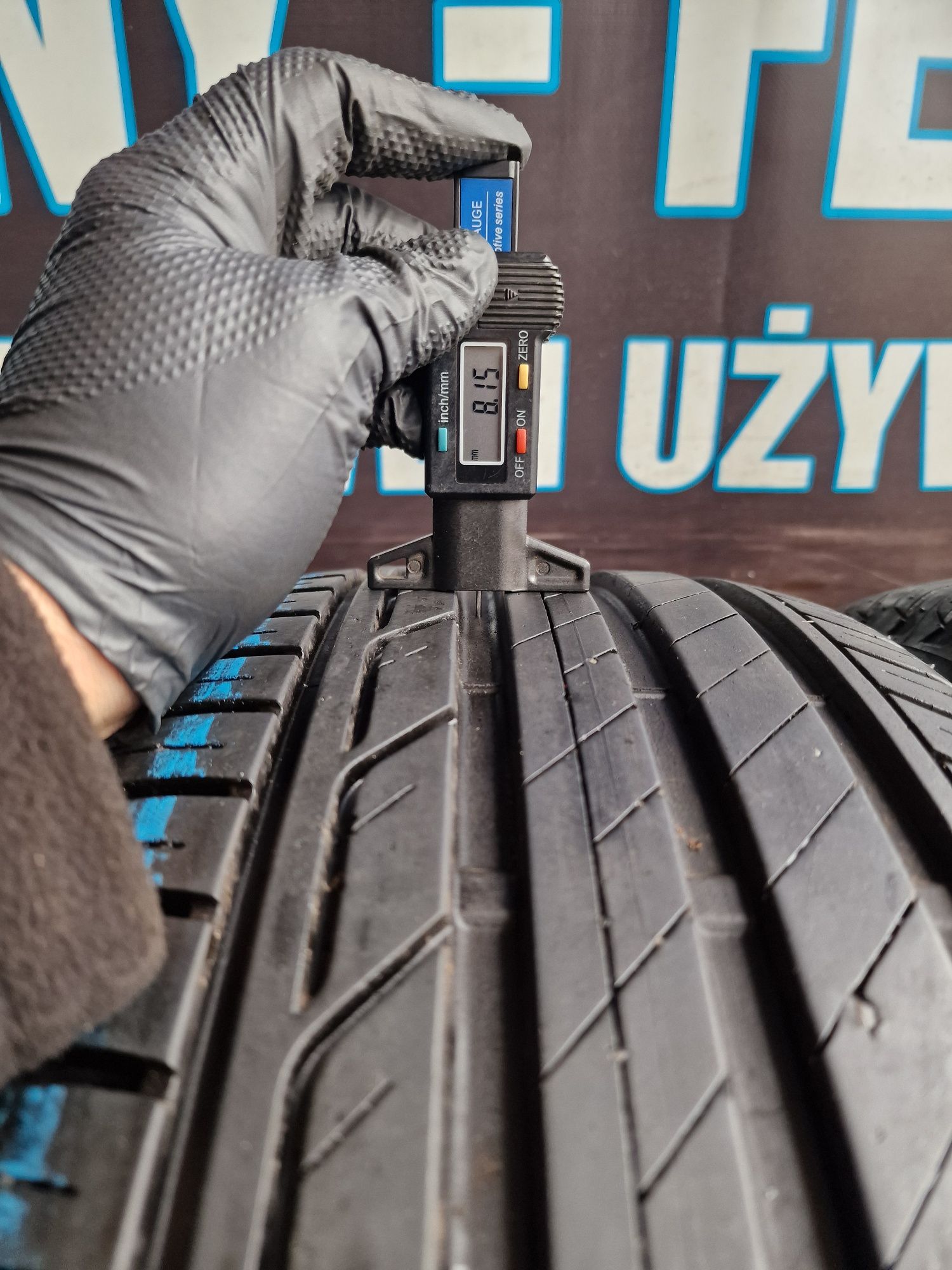 Opony letnie 215/50/18 Bridgestone Komplet 8mm jak Nowe