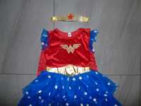 Strój sukienka Wonder Woman 9-10 lat