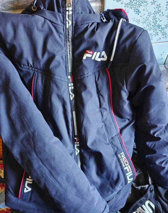 Куртка єврозима Fila підліток осінь