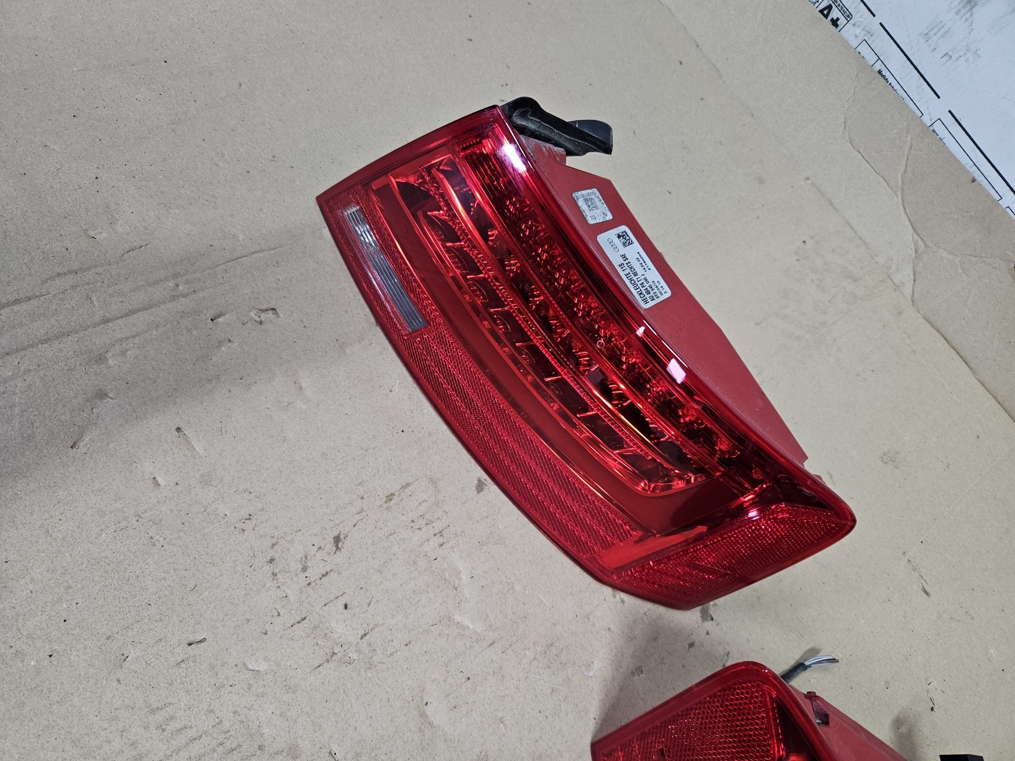 Audi a5 s5 rs5 8t lift coupe lampa prawa lewa tylna tył usa ledowa