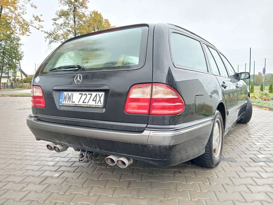 Mercedes-Benz Klasa E E200 Kompressor kombi, sportowy wydech, LPG, HAK, automat