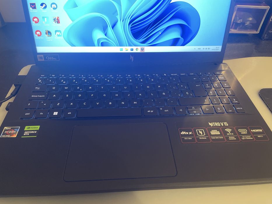 Acer nitro v15 computador gaming