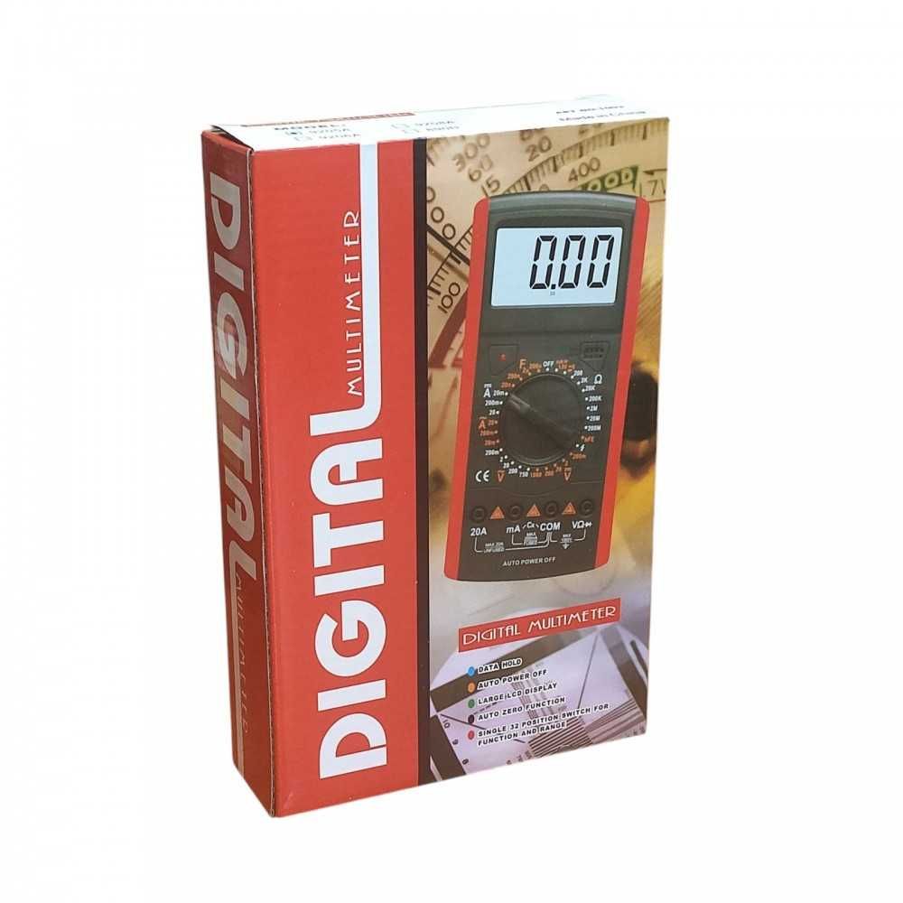 Цифровой Профессиональный мультиметр DT-9205A-1 тестер вольтметр