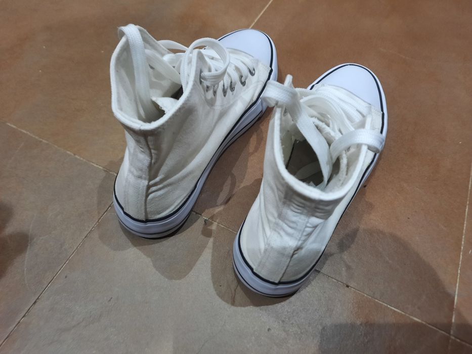 Tenis bota brancos n° 37