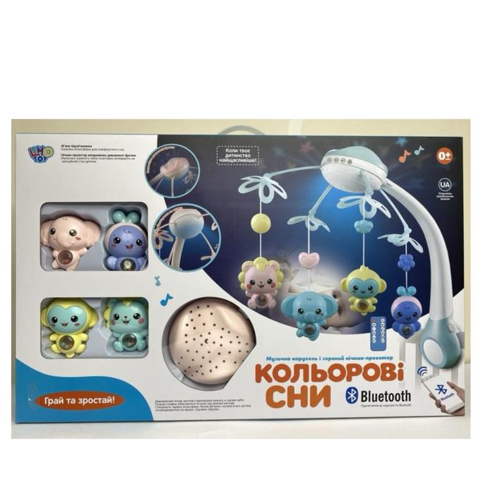 Мобіль (карусель) на дитяче ліжечко , підвісні іграшки