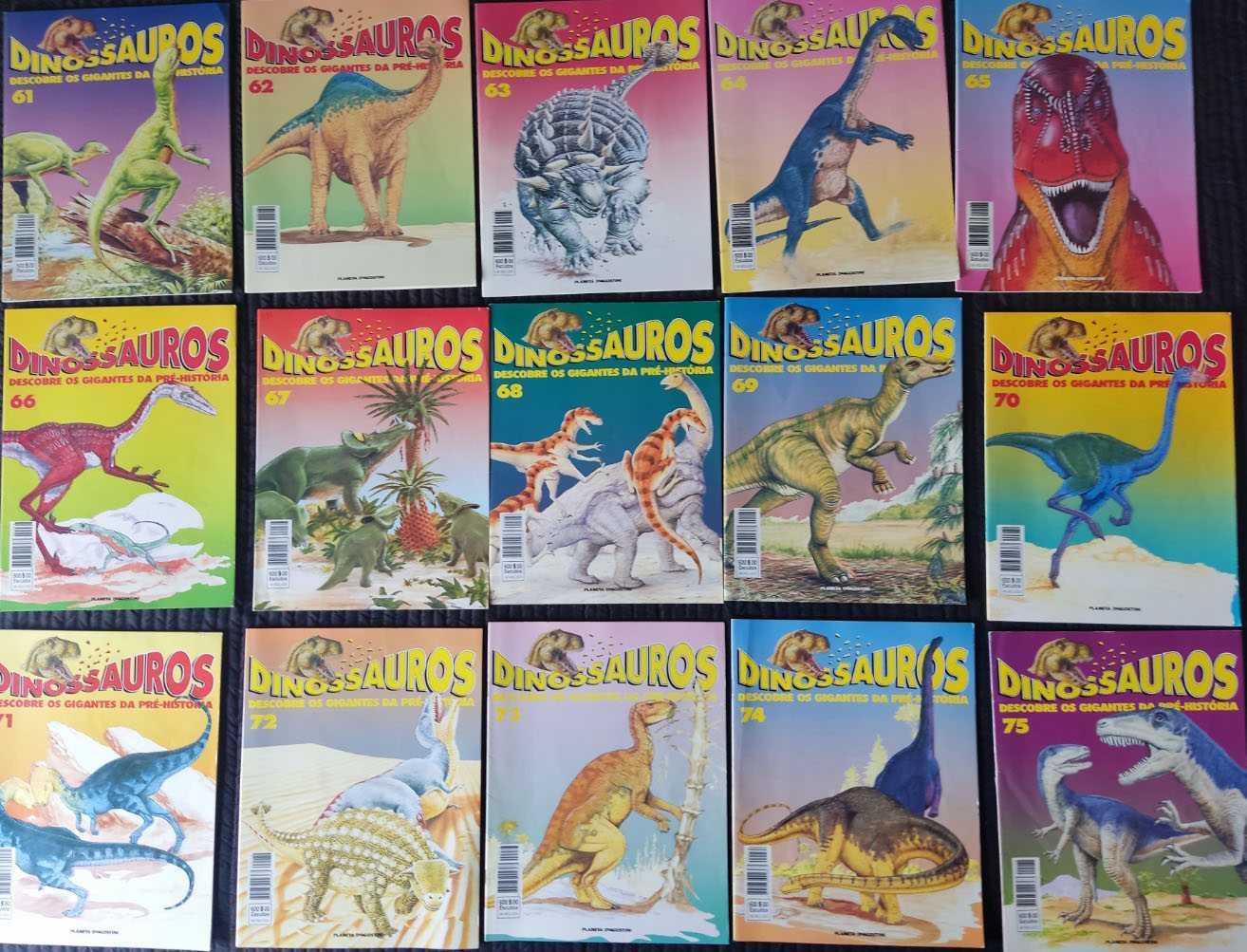 Revistas Os Dinossauros da Planeta deAgostini 96 numeros