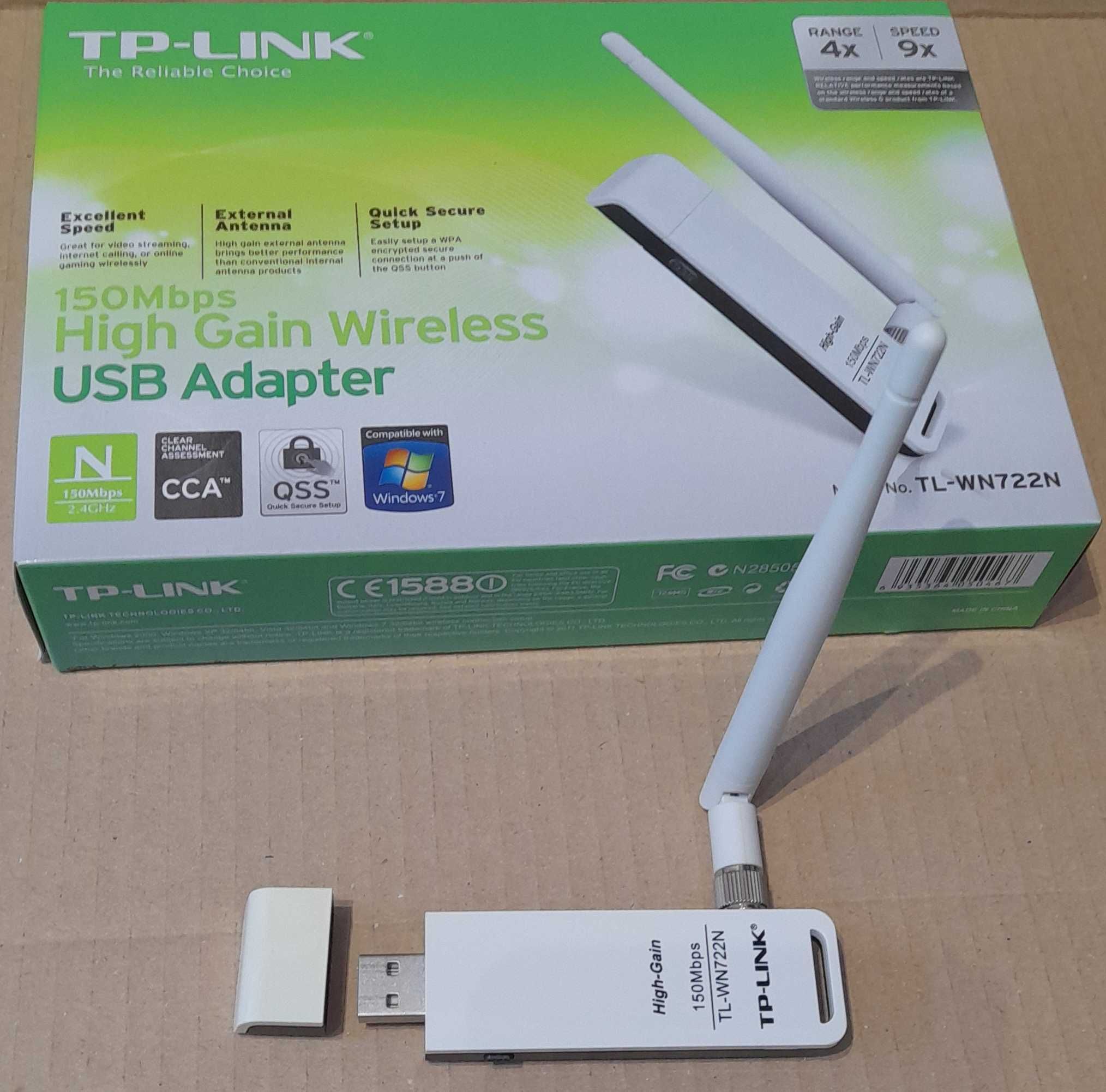 Adaptador USB-Wireless TP-LINK