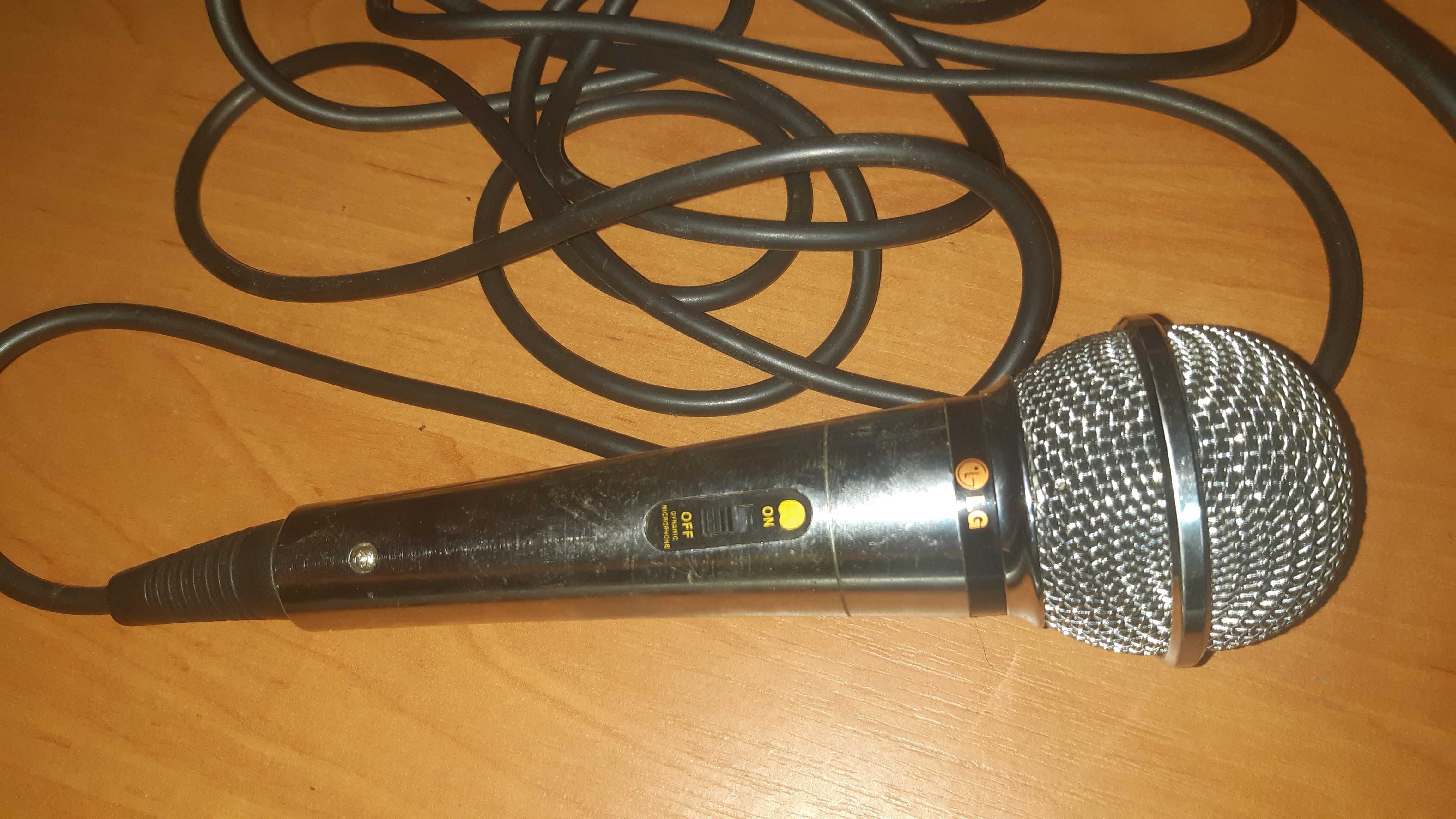 Микрофон LG для караоке imp 400ом
