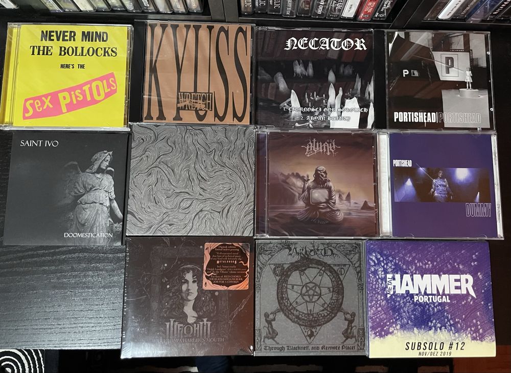 CD’s Metal e Rock