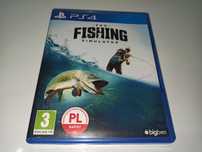 ps4 WĘDKARSTWO Łowienie Ryb PRO FISHING SIMULATOR po polsku unikat v1