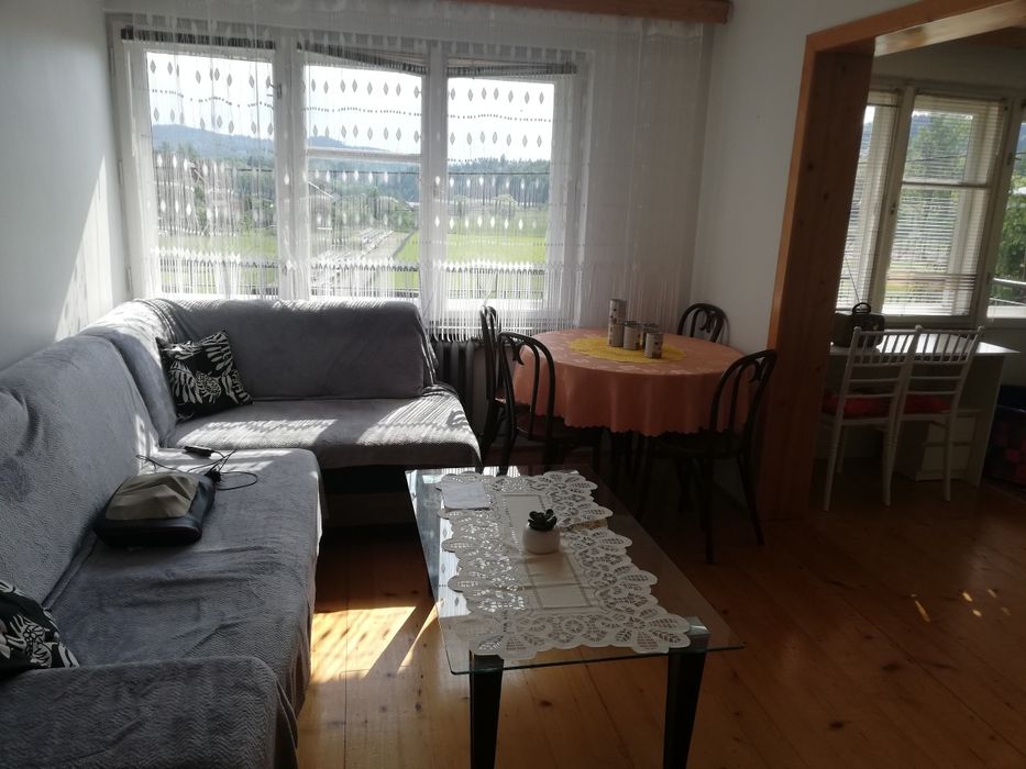 Wynajmę mieszkanie w domu prywatnym w gminie  Koszarawa Cicha