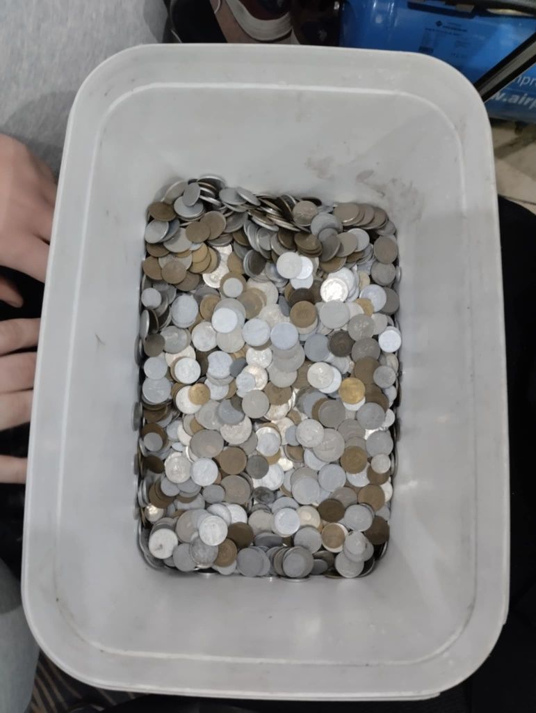 Stare monety 10kg PRL