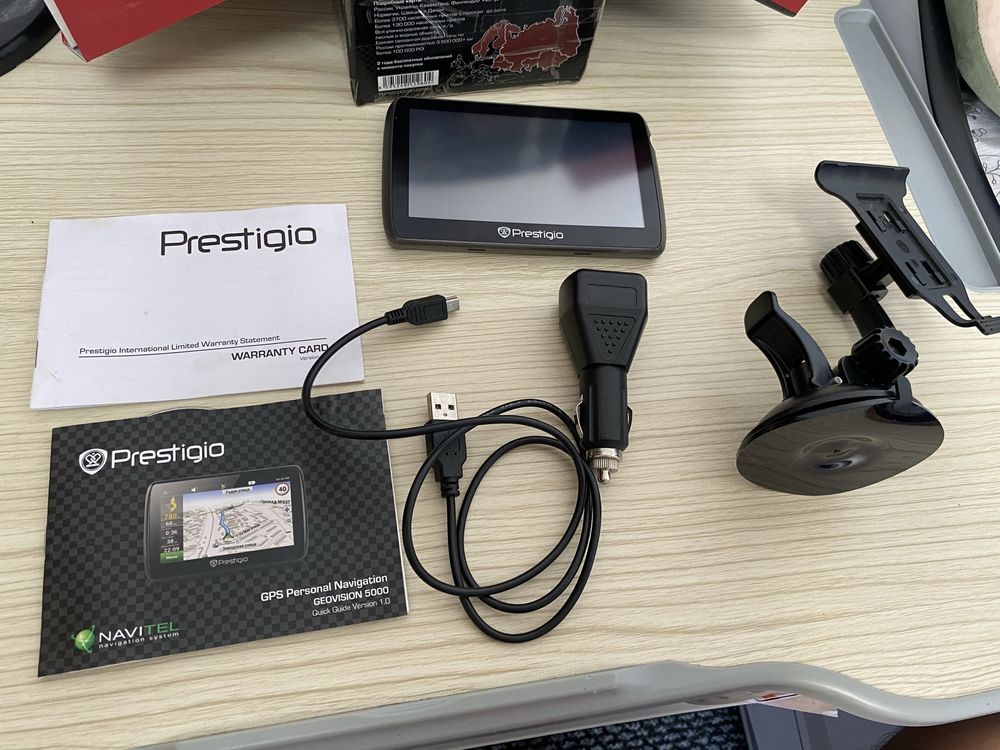 Prestigio Geovision 5000 GPS навігатор (Navitel)