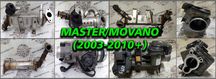 Дросельная заслонка Клапан EGR Охладитель Дроселька Master Movano 03+