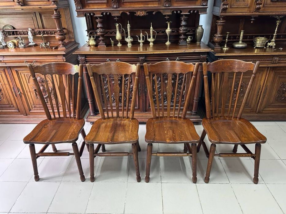 Стільці масивні дуб стулья 3458