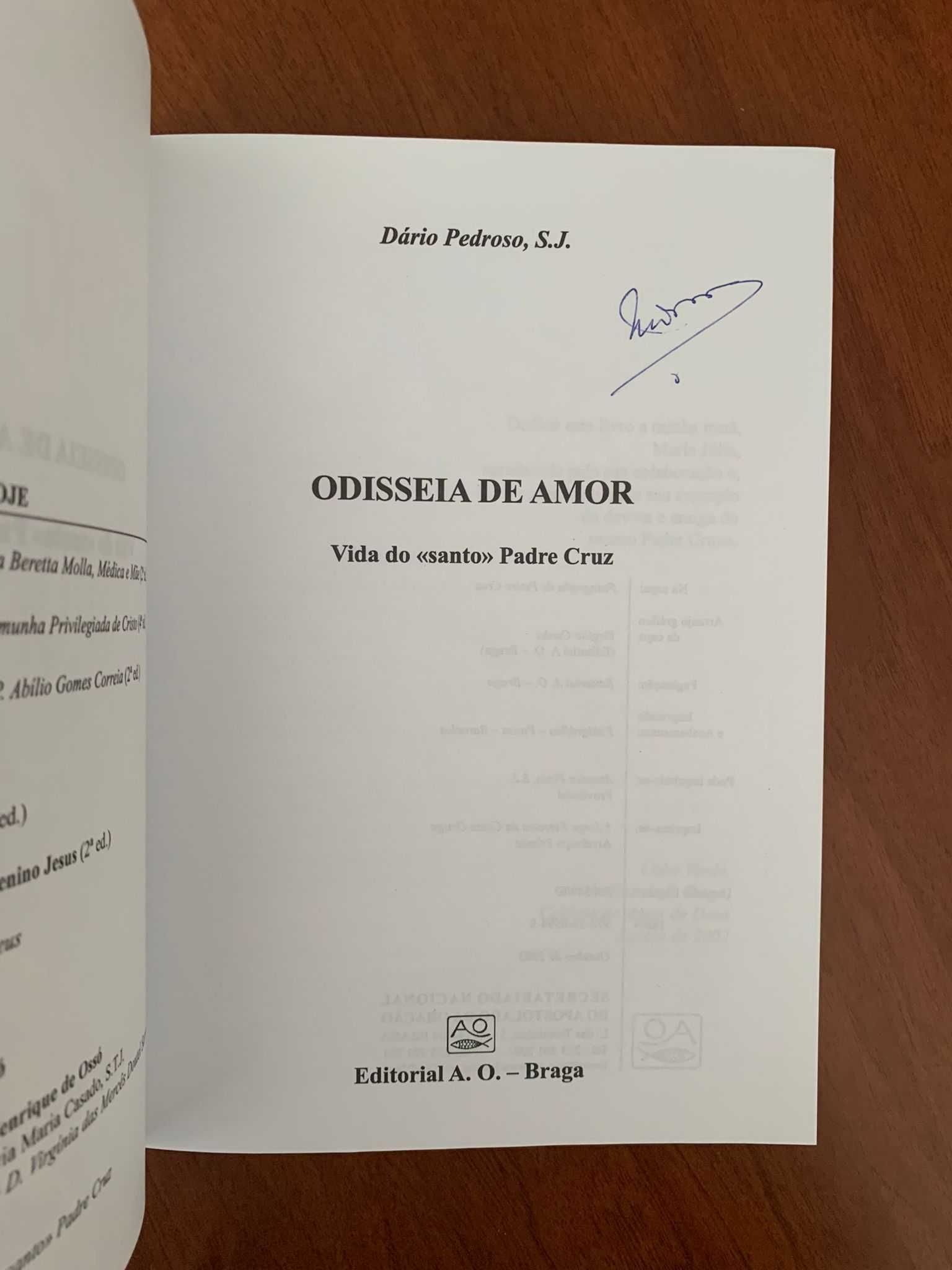 Odisseias de Amor - Dário Pedroso, S. J.