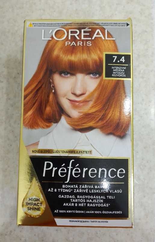 Фарба L'Oreal Paris, колір Манго (Мідний); 1 штука. Найнижчя ціна!
