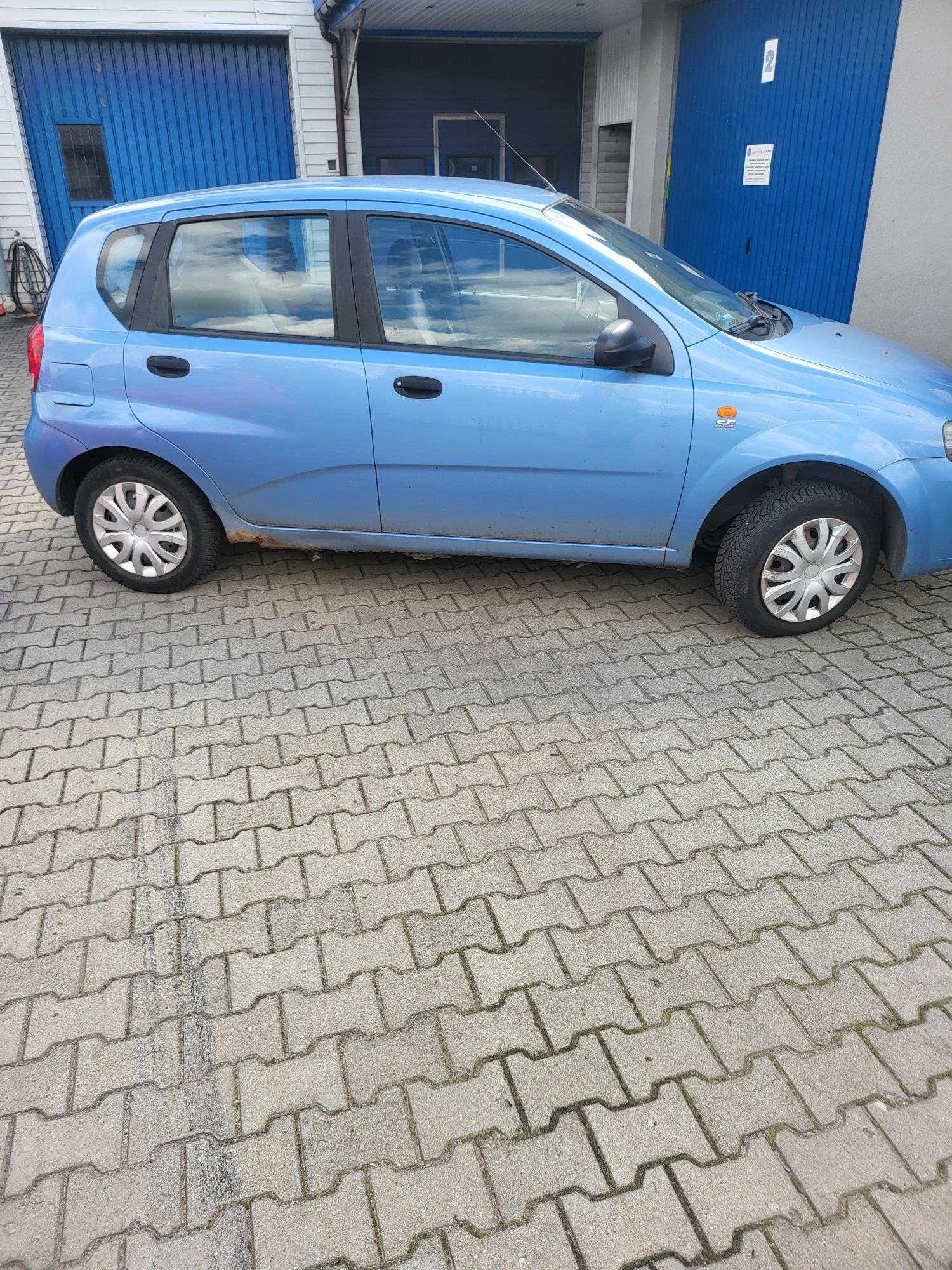 Chevrolet kalos odpala jedzie skręca hamuje