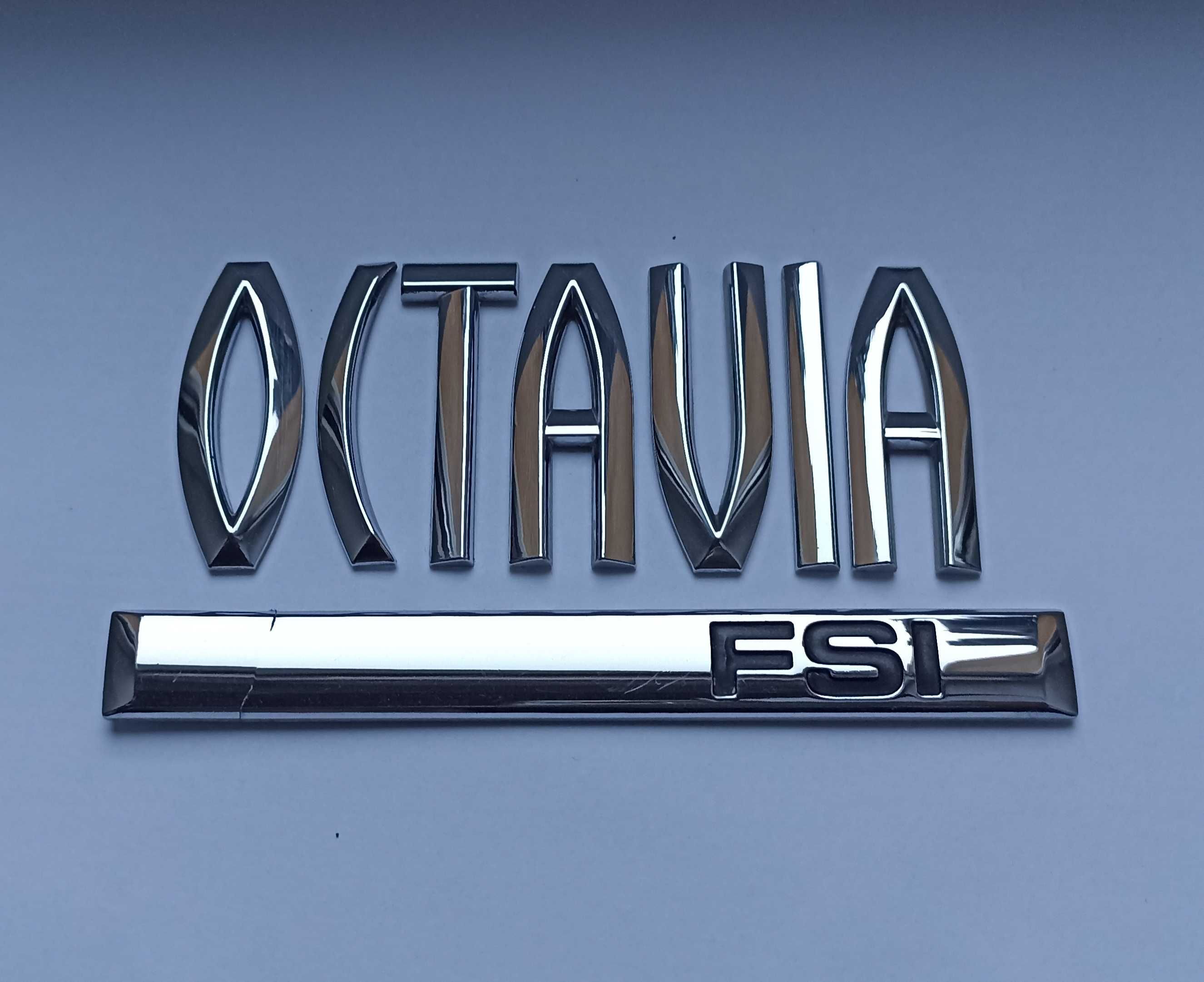 Napis emblemat Skoda Octavia II
