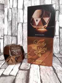 LADY MILLION PRIVE Perfumy damskie 80ml folia