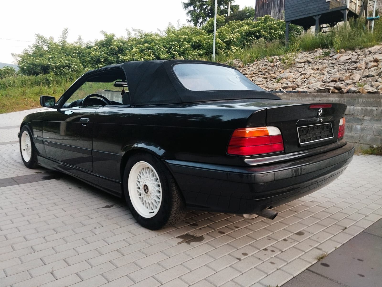 BMW E36 Cabrio 318i bbs dach full automat gwint