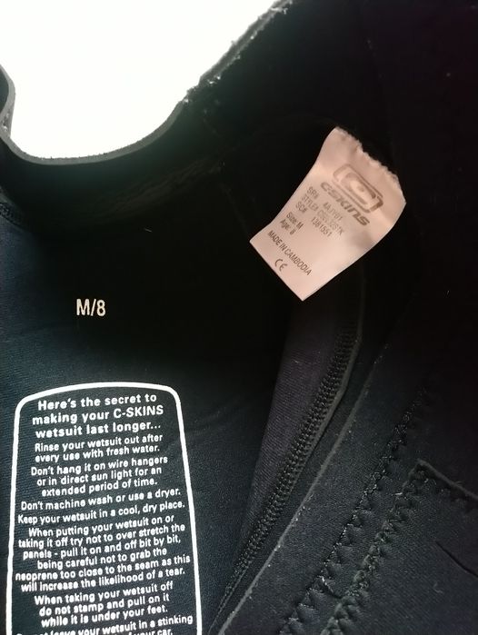 Гідрокостюм довгий C-skins на 8 років 2 мм неопрен
