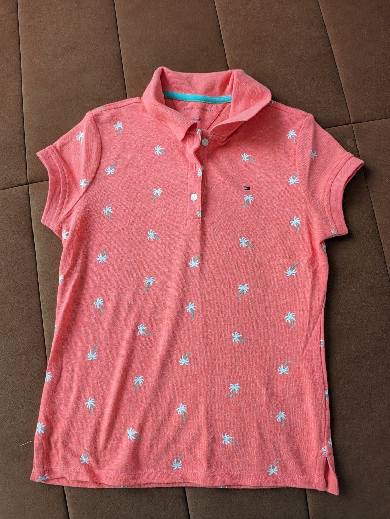 Koszulka polo Tommy Hilfiger dla dziewczynki rozmiar L NOWA