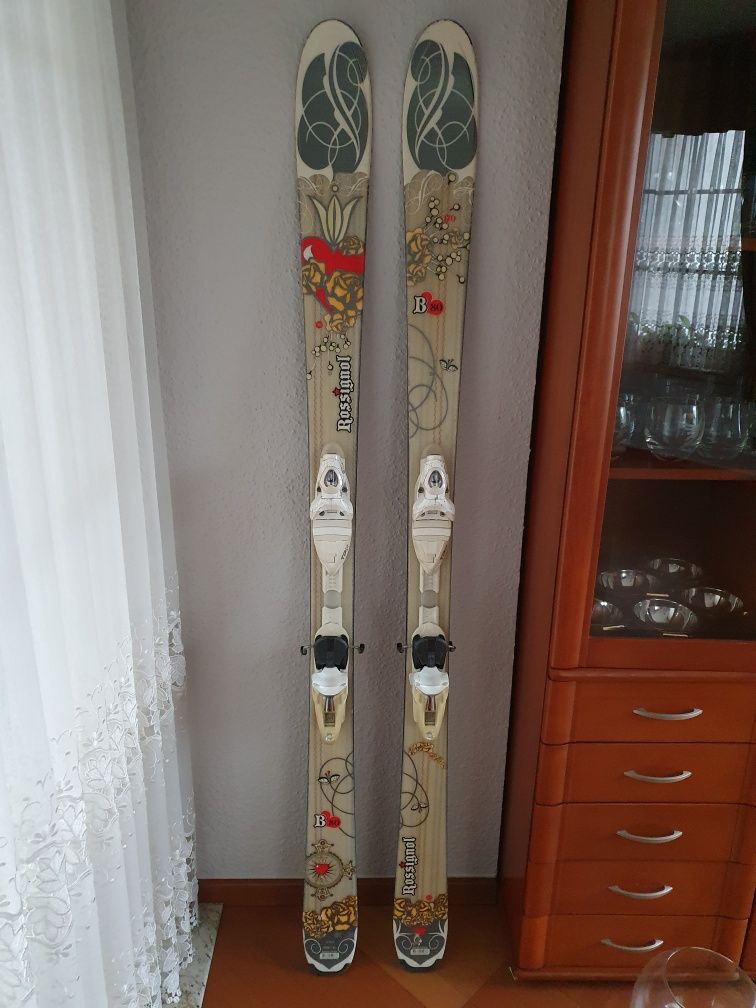 Narty Rossignol 170cm Gruba Krawędź Dobry Stan