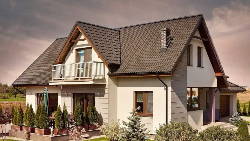 Dachówka betonowa BRAAS Celtycka Cisar Brąz