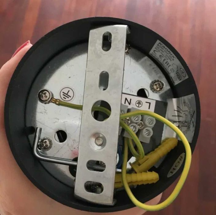 KANLUX Oprawa stropowa natynkowa plafon BORD czarna GU10