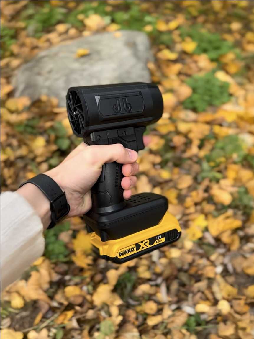 •NOWOŚĆ• Potężny Mobilny Pistolet TURBO Dmuchawa Dla Baterii DEWALT