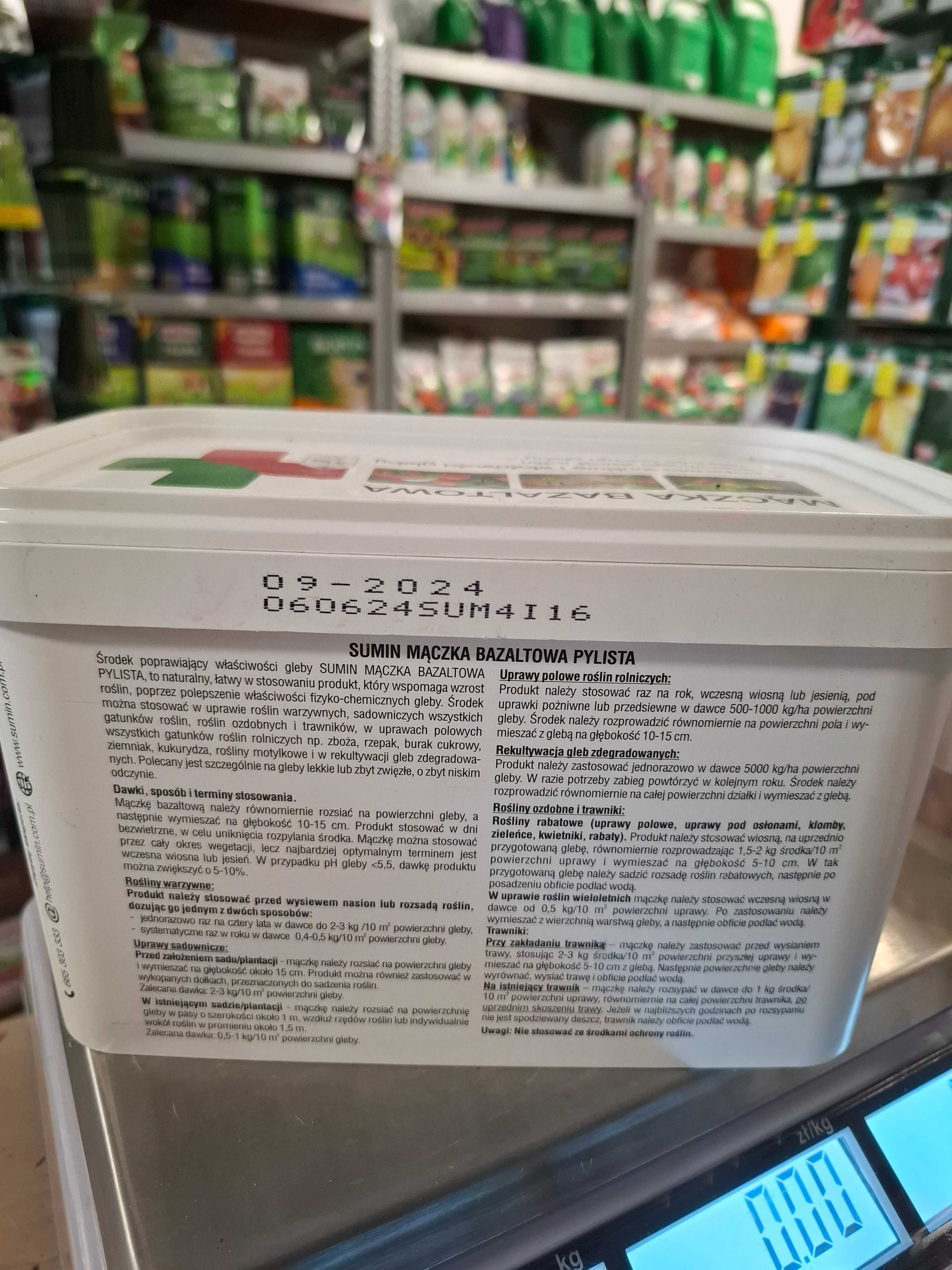 Mączka Bazaltowa 3 kg Sumin