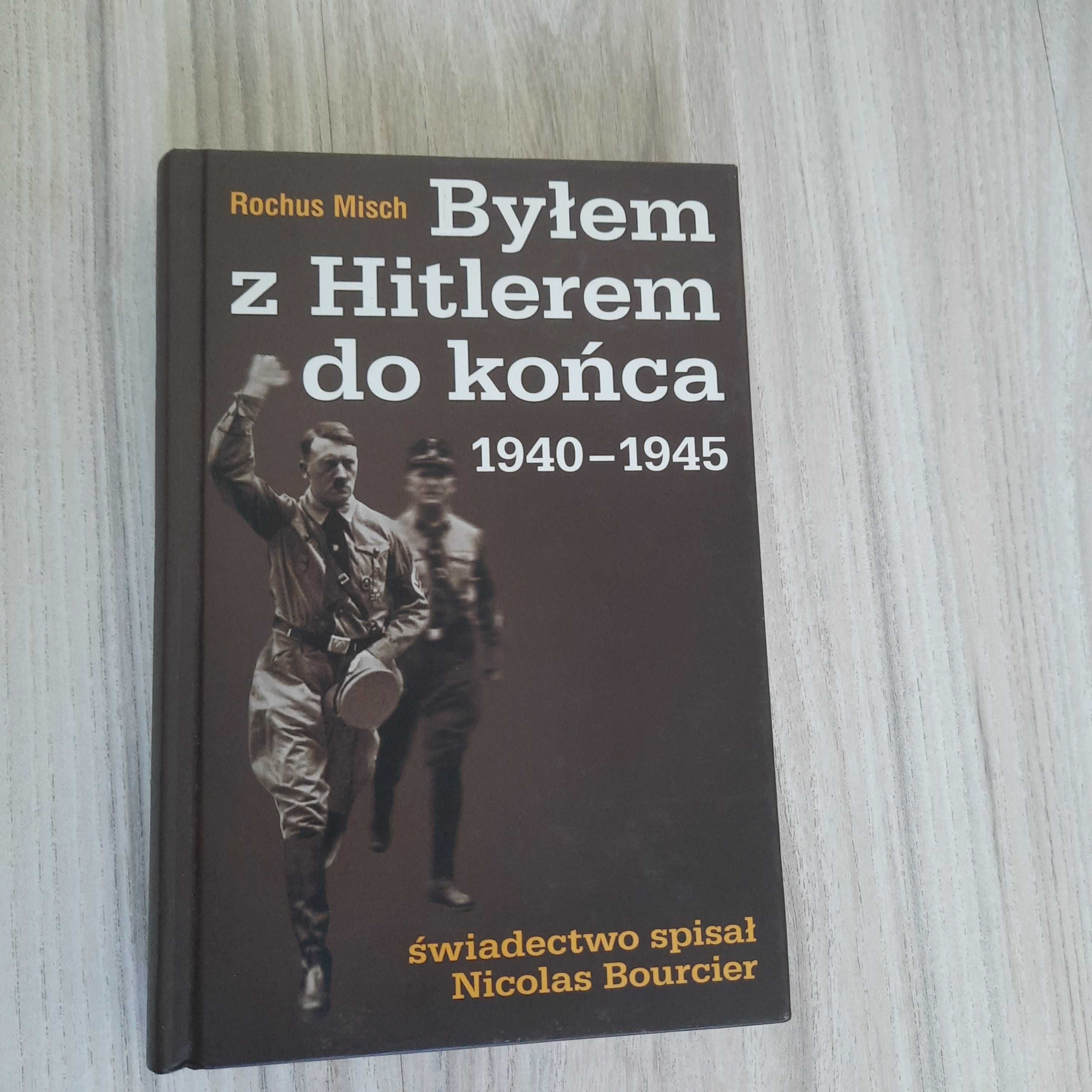 Książka "Byłem z Hitlerem do końca". Rochus Misch.