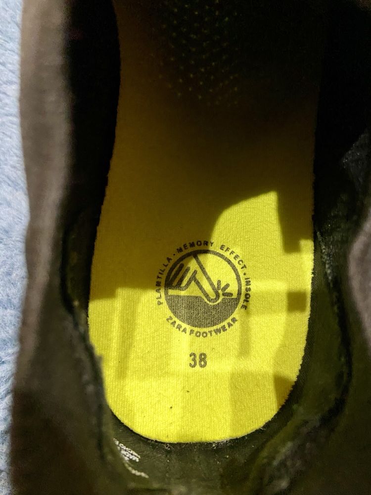 Zara мокасіни кросівки 38р мокасины