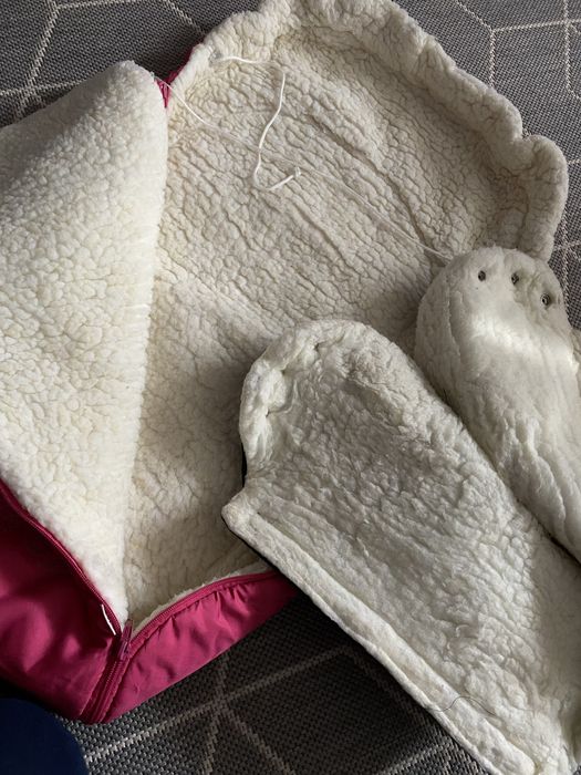 Конверт, конверт для дівчинки, конверт на виписку, зимовий конверт