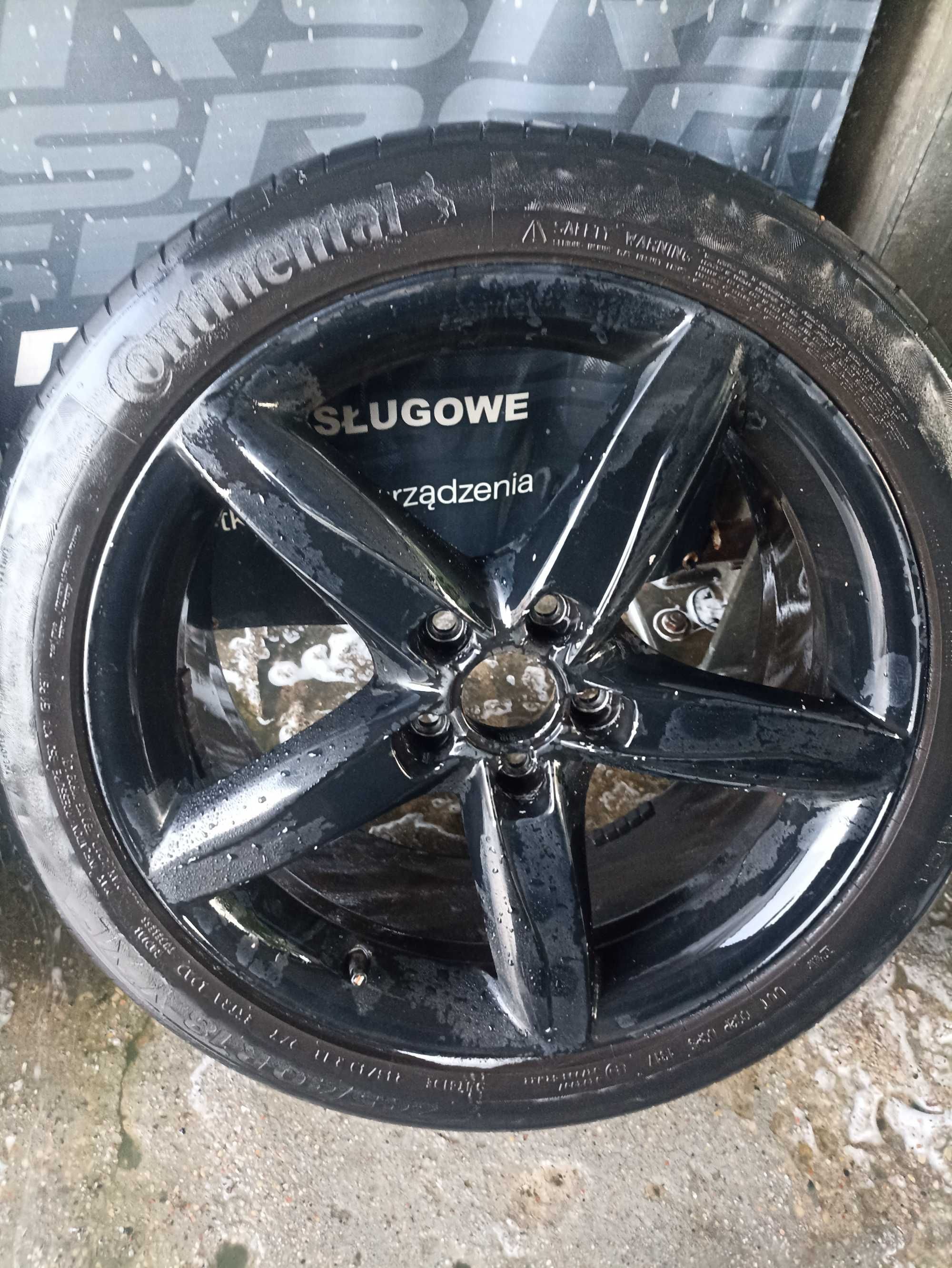 Felgi oryginalne audi 5x112 18 opony 245/40