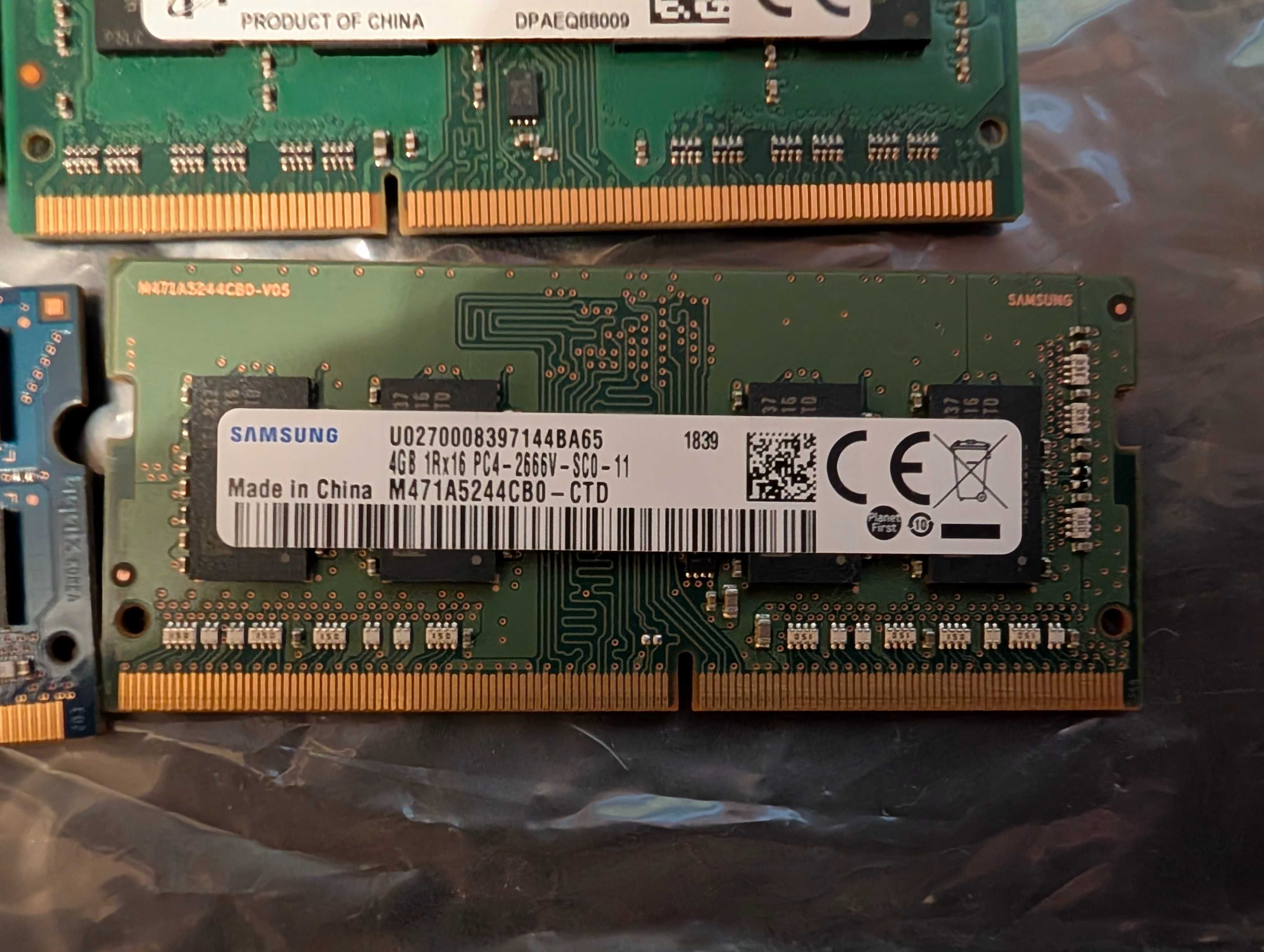 Pamięci RAM do laptopów + Intel AC7260