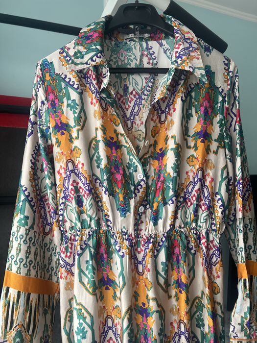 Сукня в стилі бохо максі