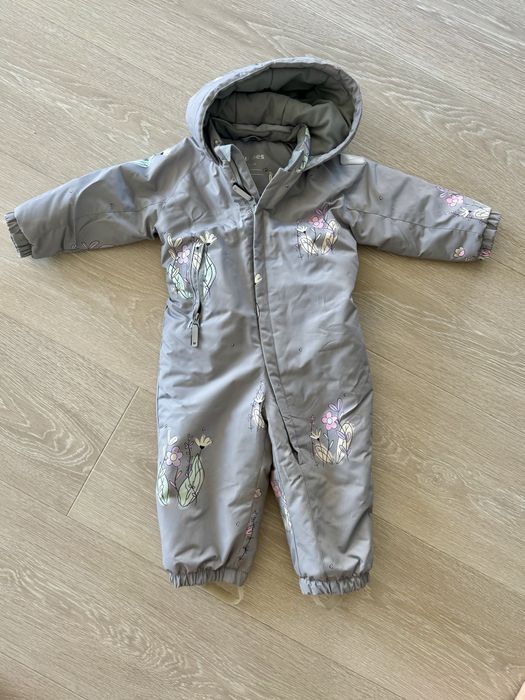 Kombinezon zimowy na dziewczynkę