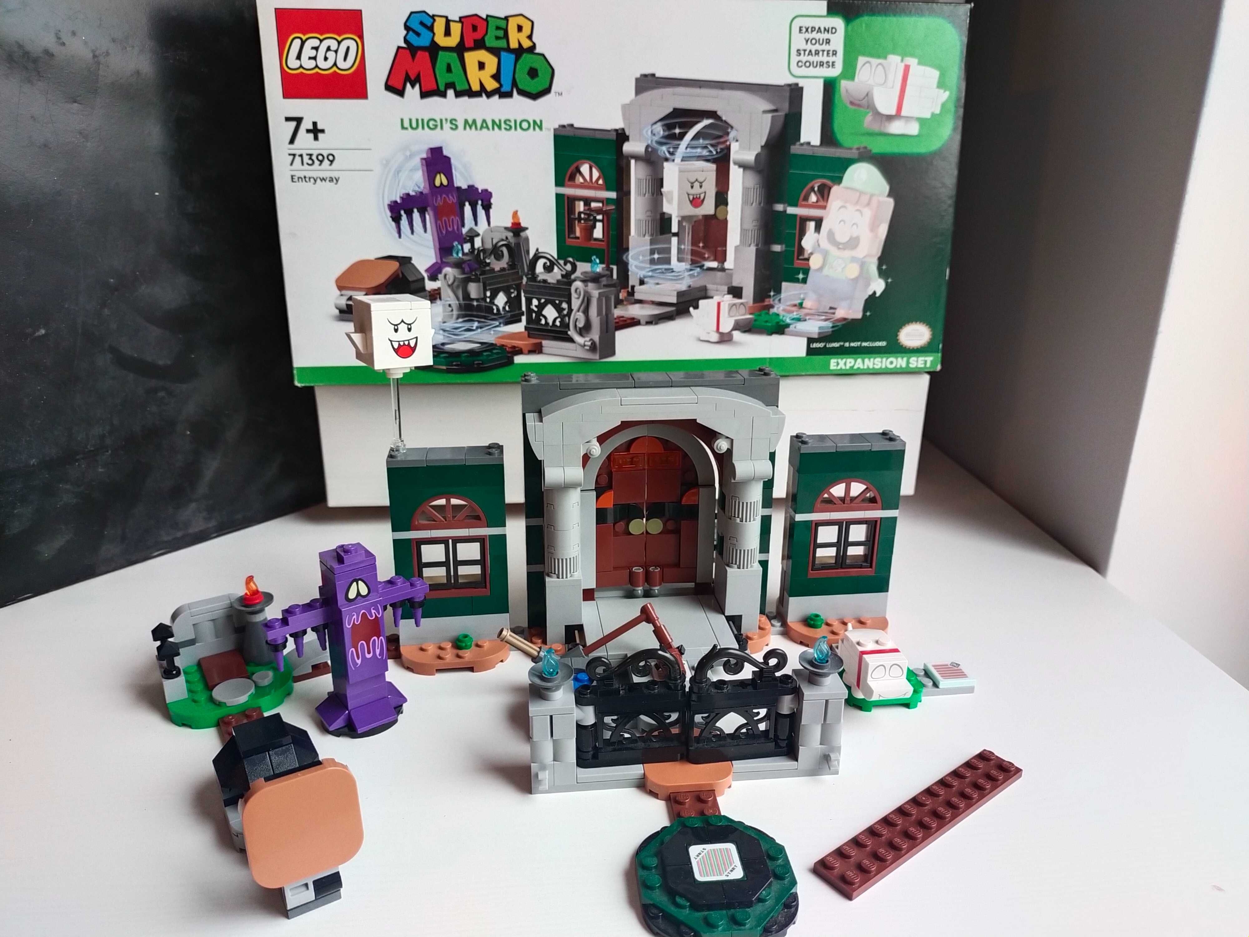 Lego Mario Luigi mansion 71399 entryway wejście