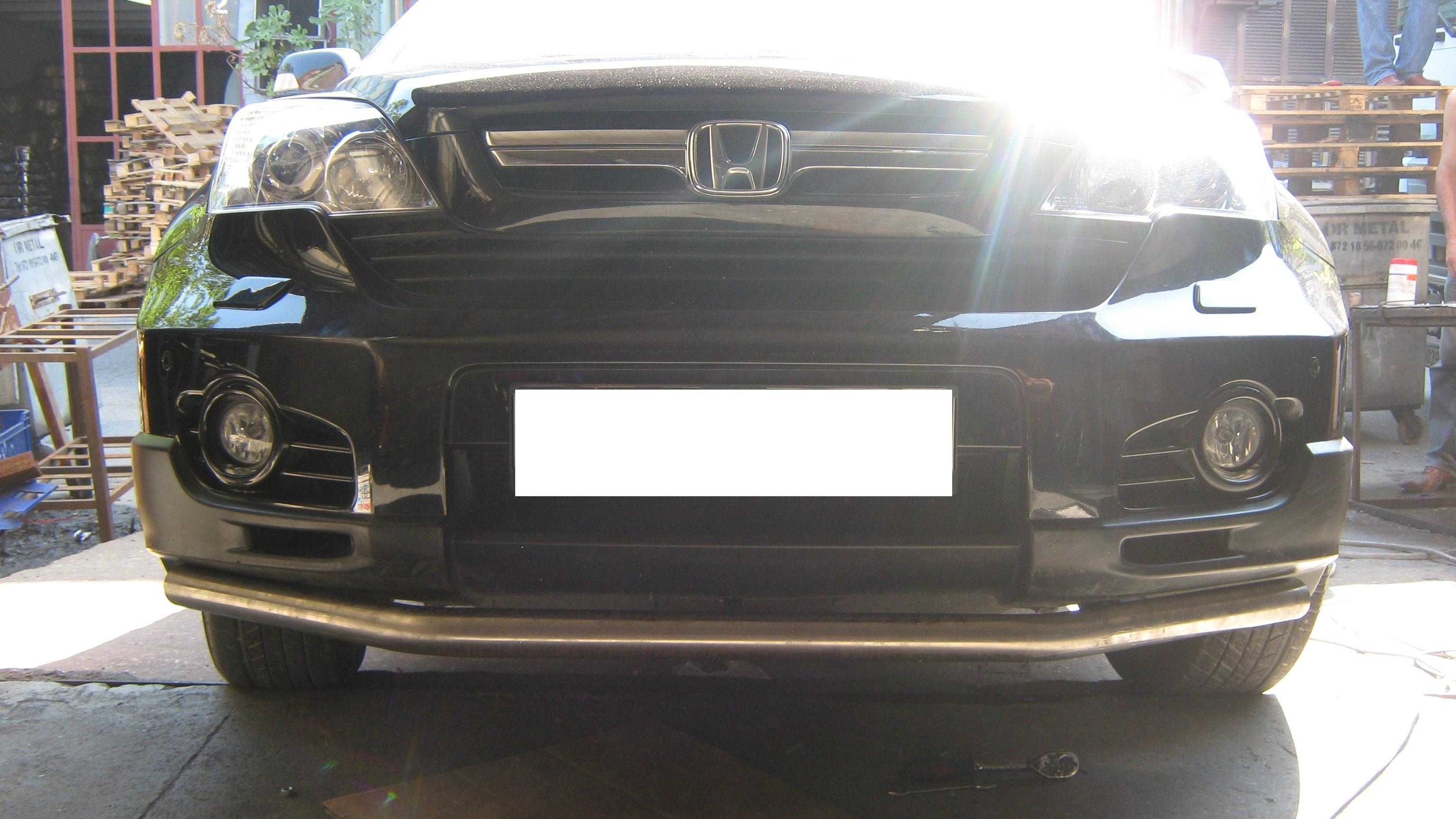 Пороги Honda CR-V 2013 + 2019 +  Труби Захист бампера