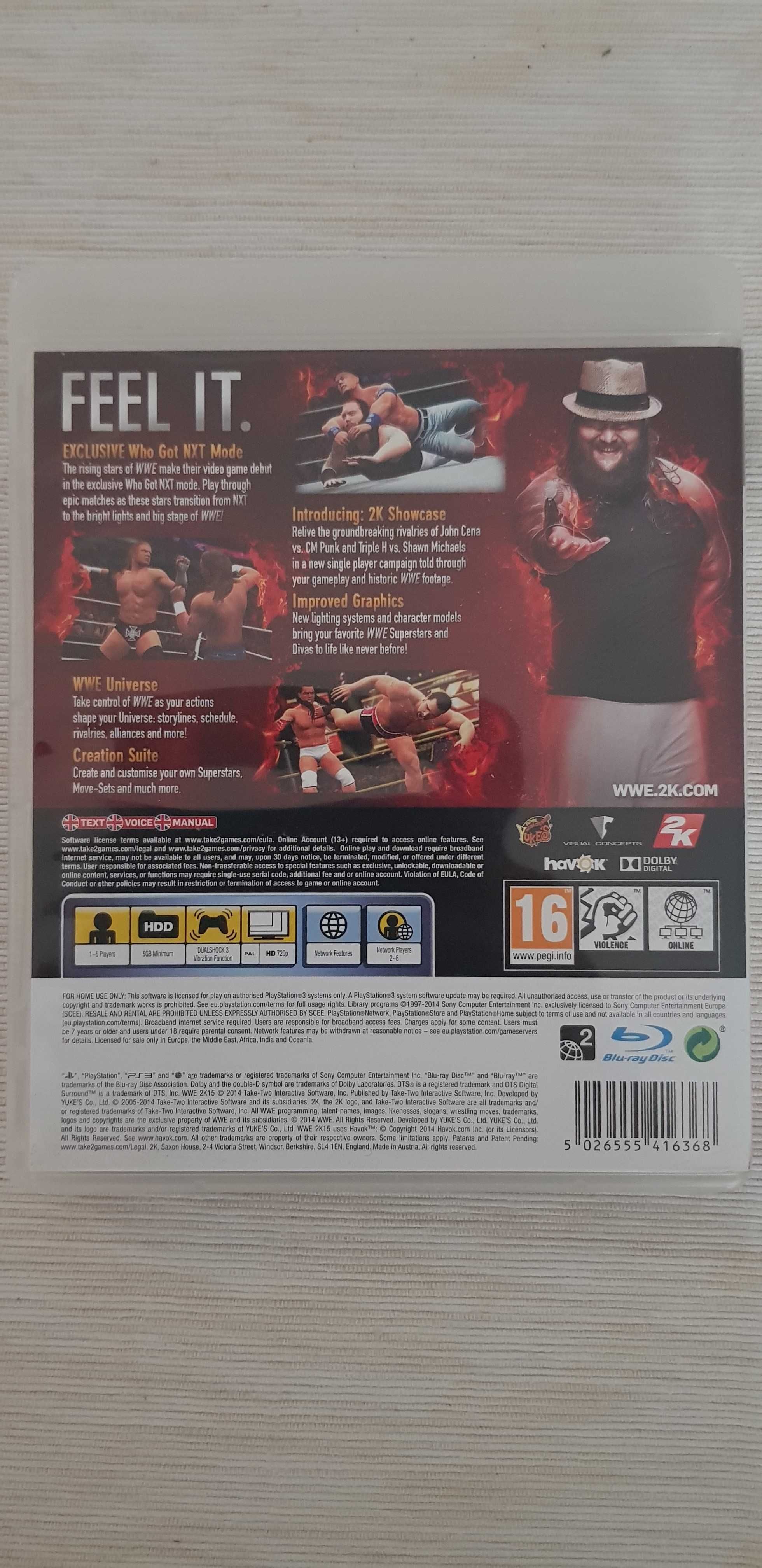 WWE 2K15 / W2K15 gra PS3