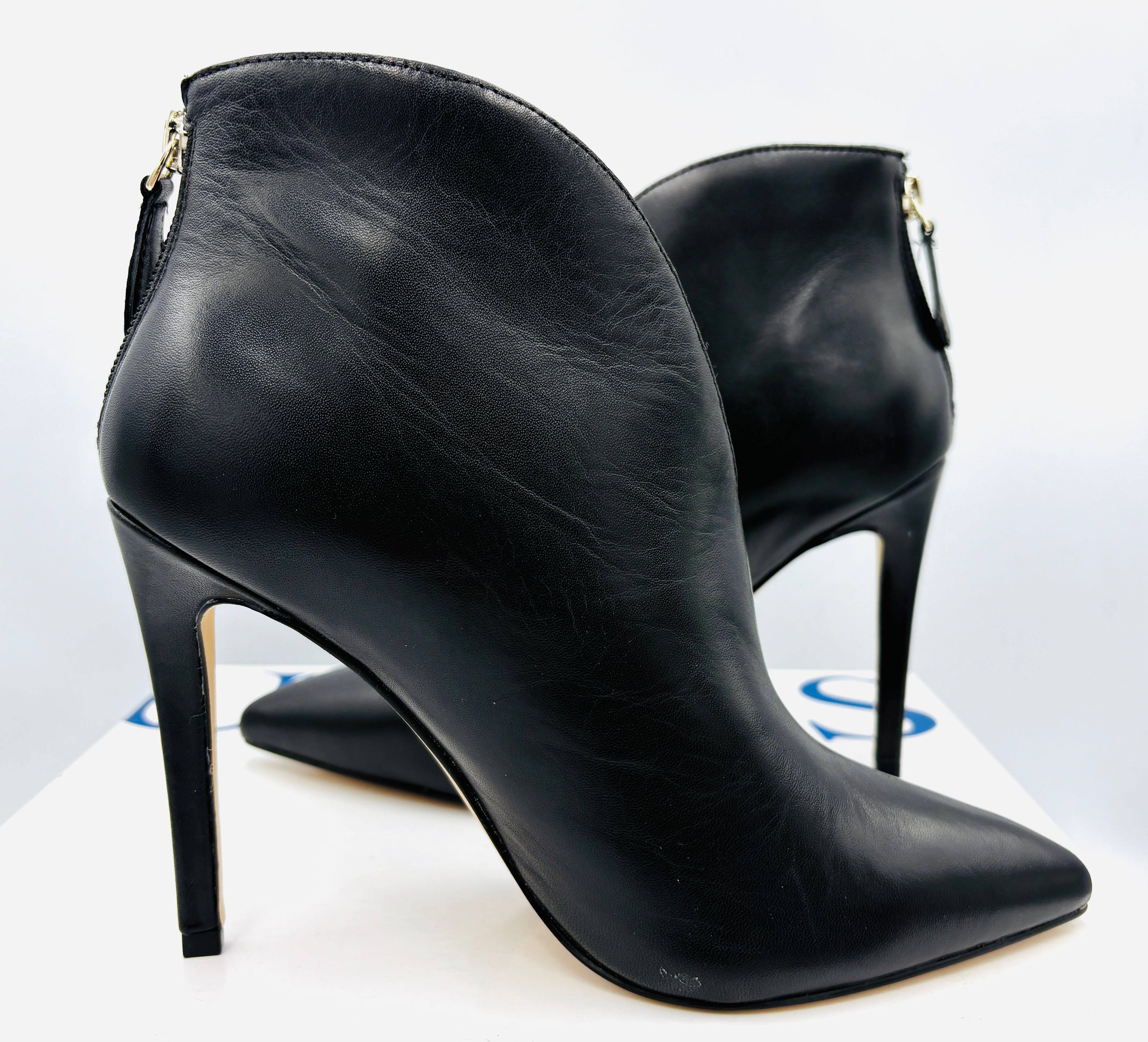 ‼️Nowe oryginalne botki GUESS Orlee czarne 37 AZ068 skóra obcas 11cm