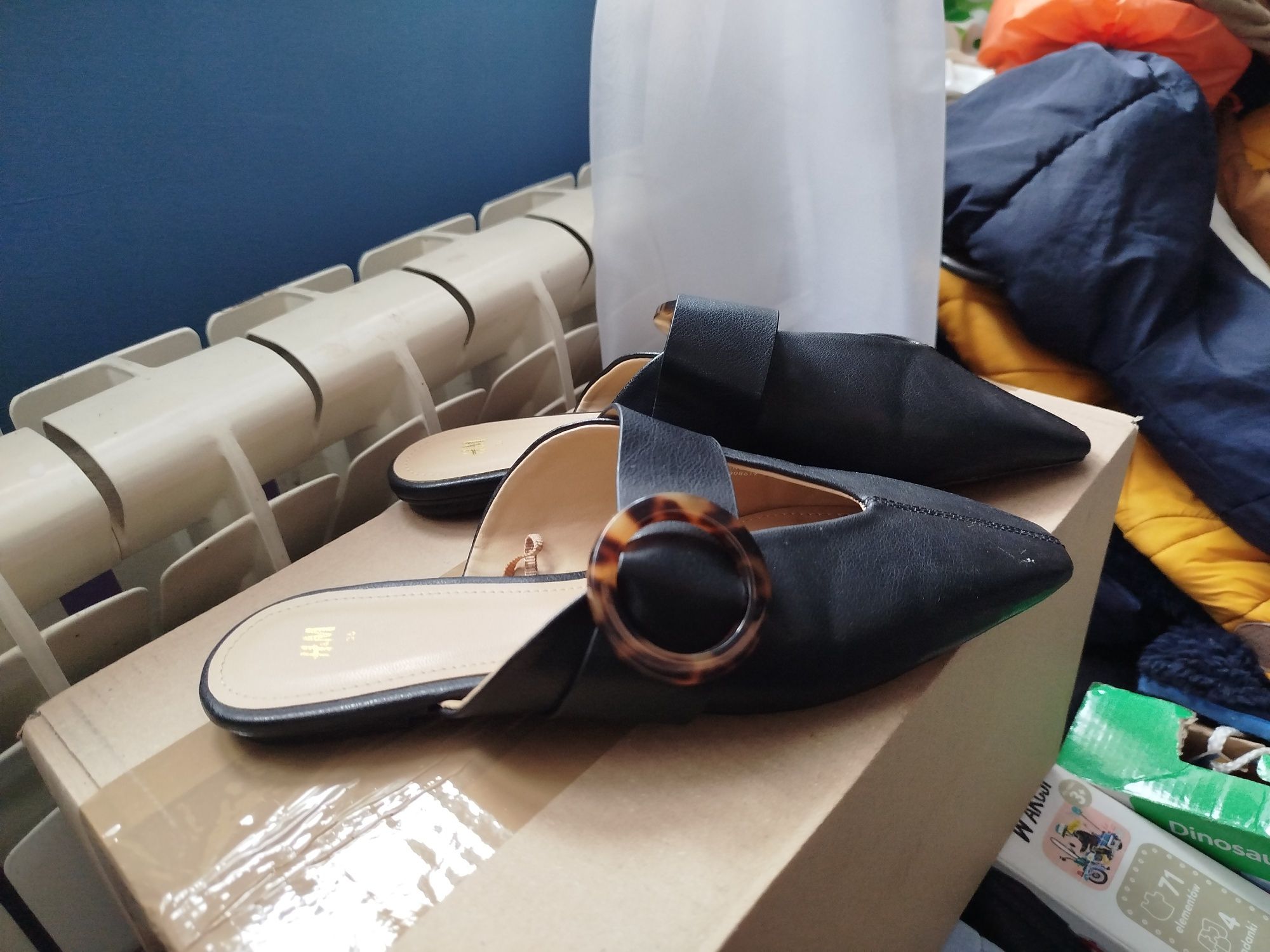Mule H&M klapki idealne