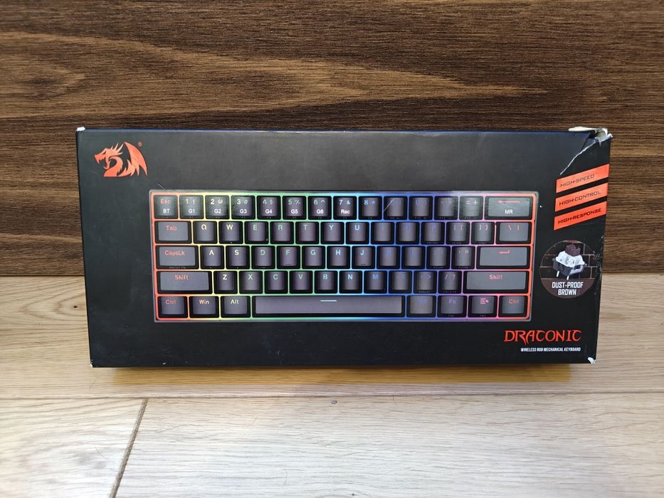 Uszkodzona klawiatura Redragon K530RGB