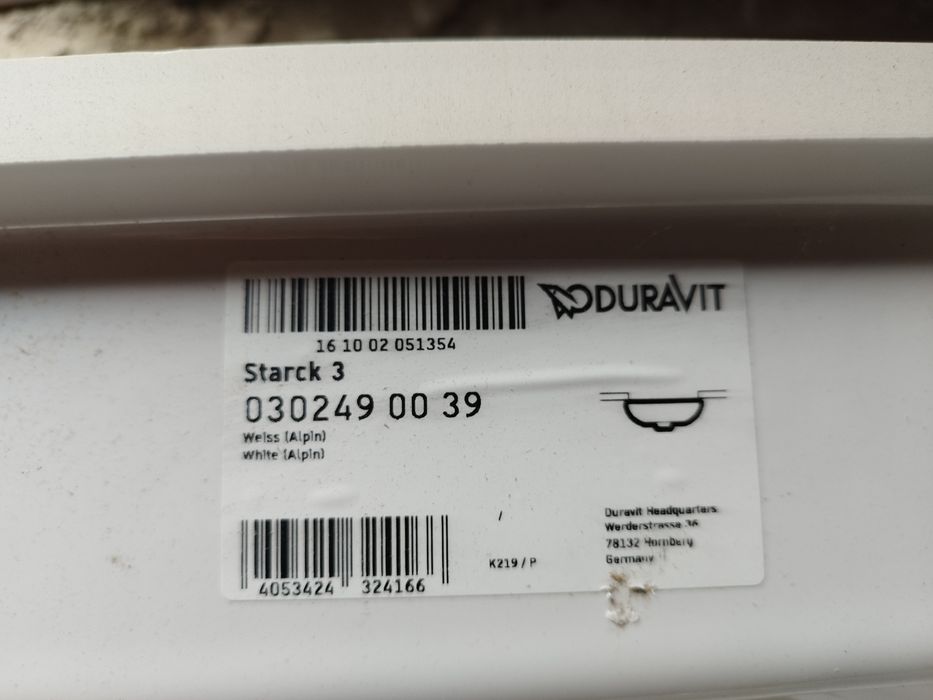 Раковина, умивальник Duravit