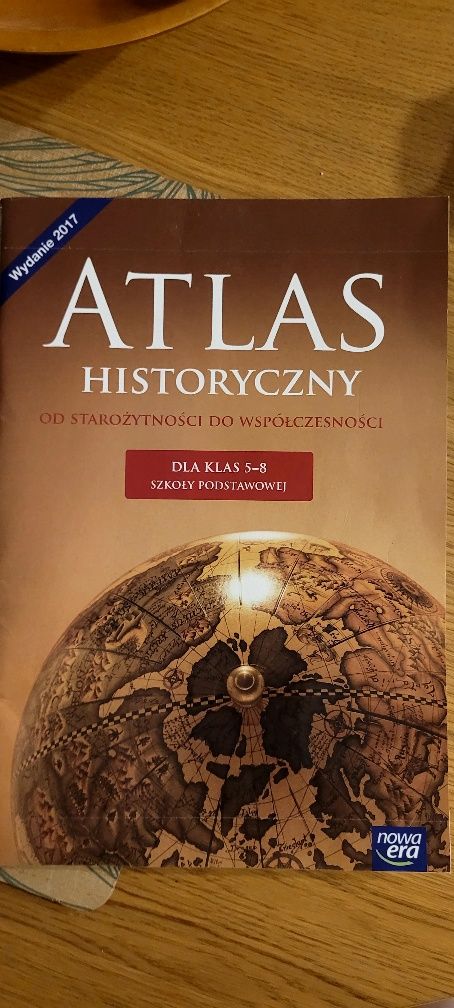 Atlas historyczny klasa 5-8 sp Nowa Era