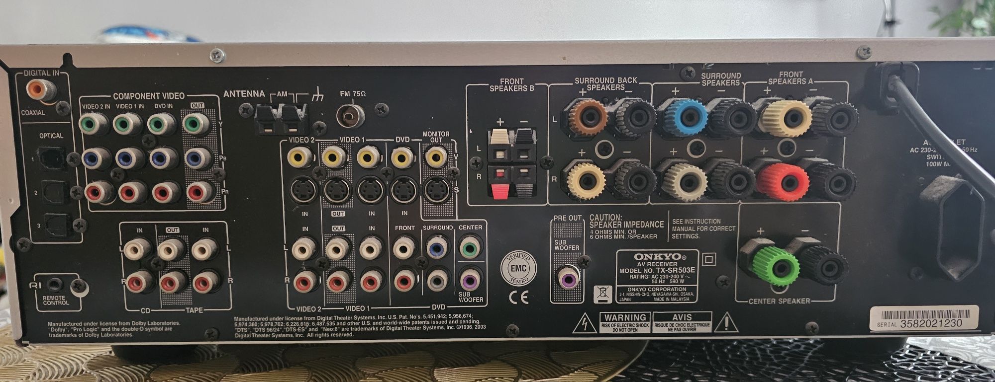 Amplituner Onkyo TX-SR503E tylko dziś